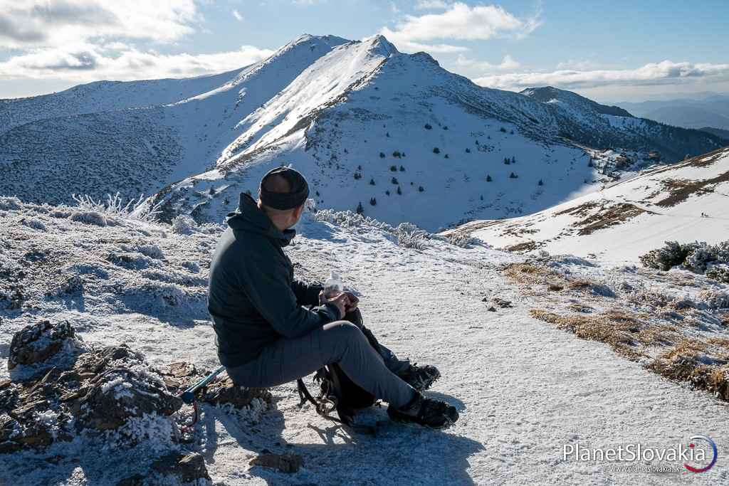 Zimné pohladenie turistovej duše v sedle Bublen.