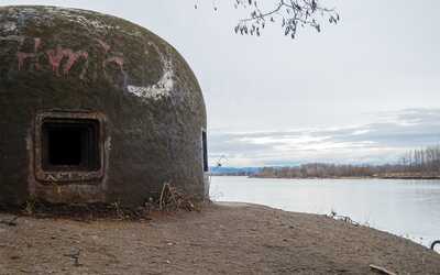 Bunker B-S-15 Ostrov na sútoku Dunaja a ramena Zuzana